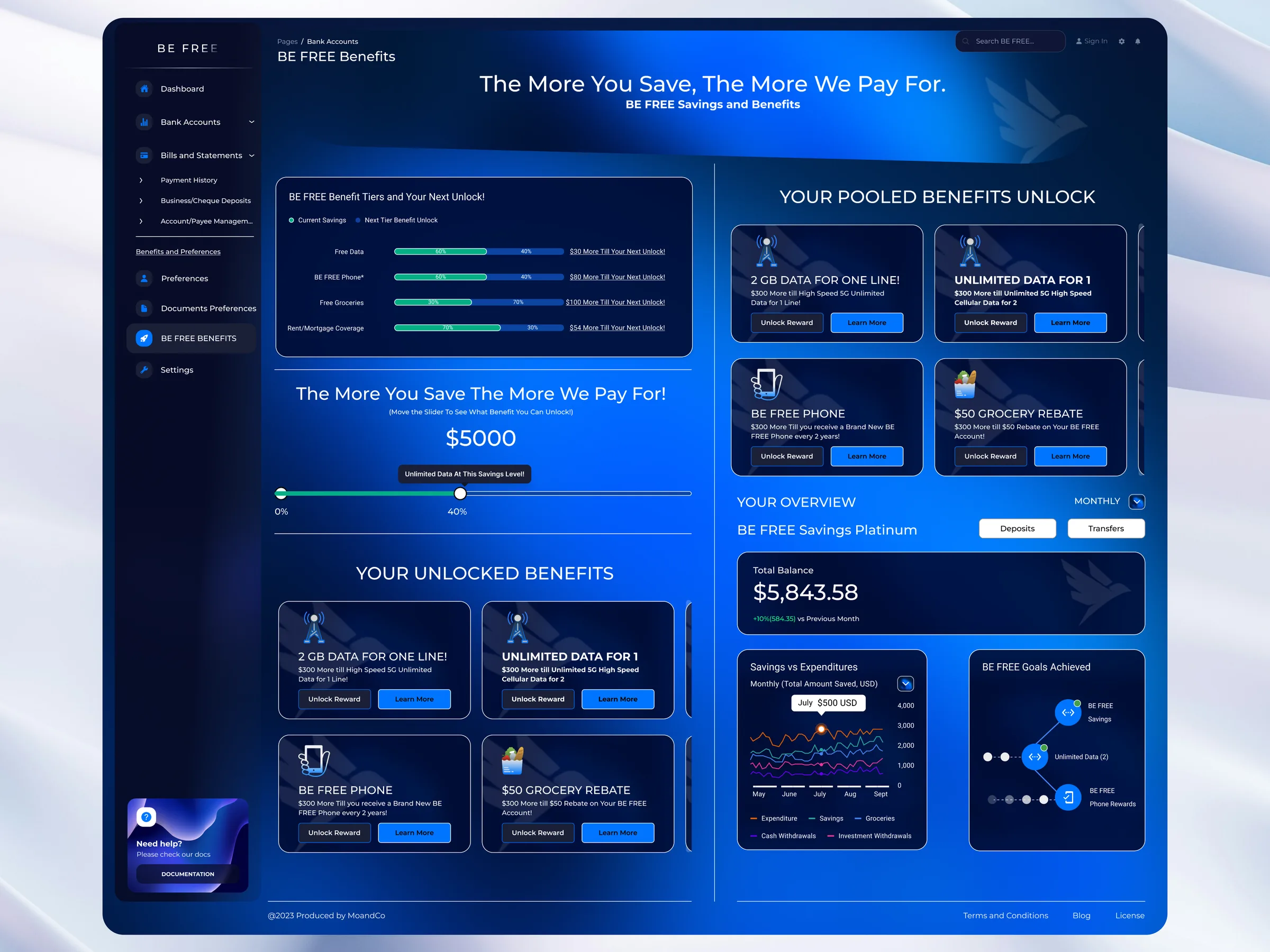 Desktop dashboard screen 2