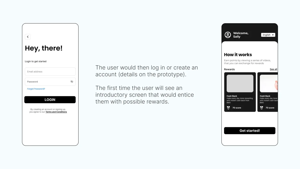 Lo-fi wireframe: learning path
